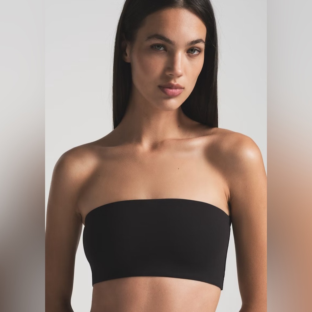 SKIMS Fits Everybody Onyx Bandeau Top 2X